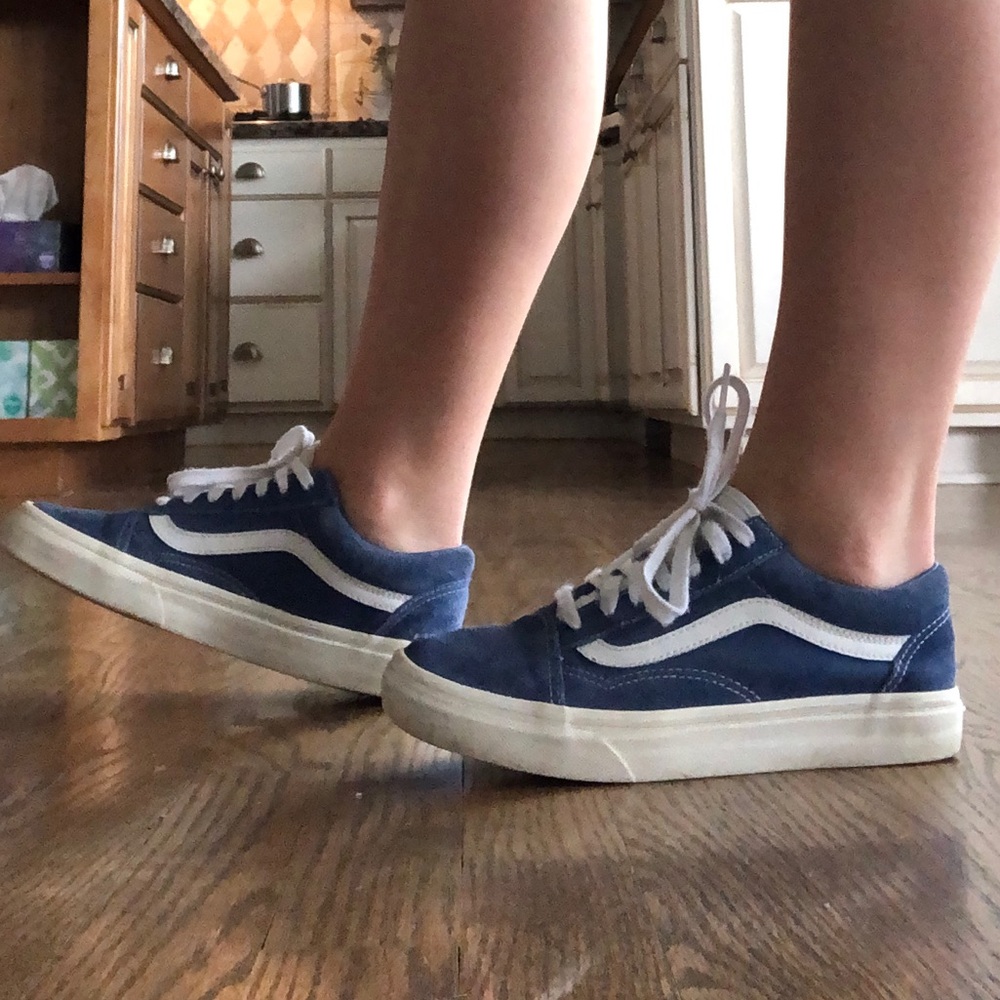 Blue Old Skool Vans